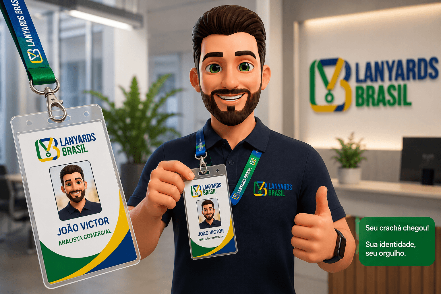 Crachá Personalizado