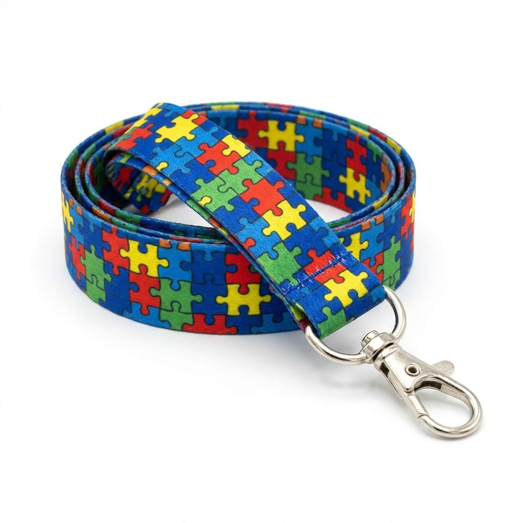 Cordão Autismo (Quebra-Cabeça)
