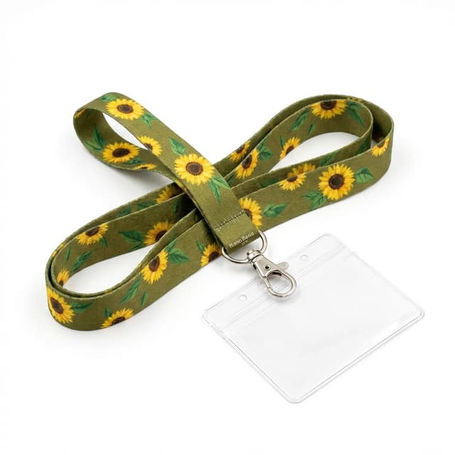 Fabricação de cordões para crachá em Vitória - Cordão Girassol Oficial